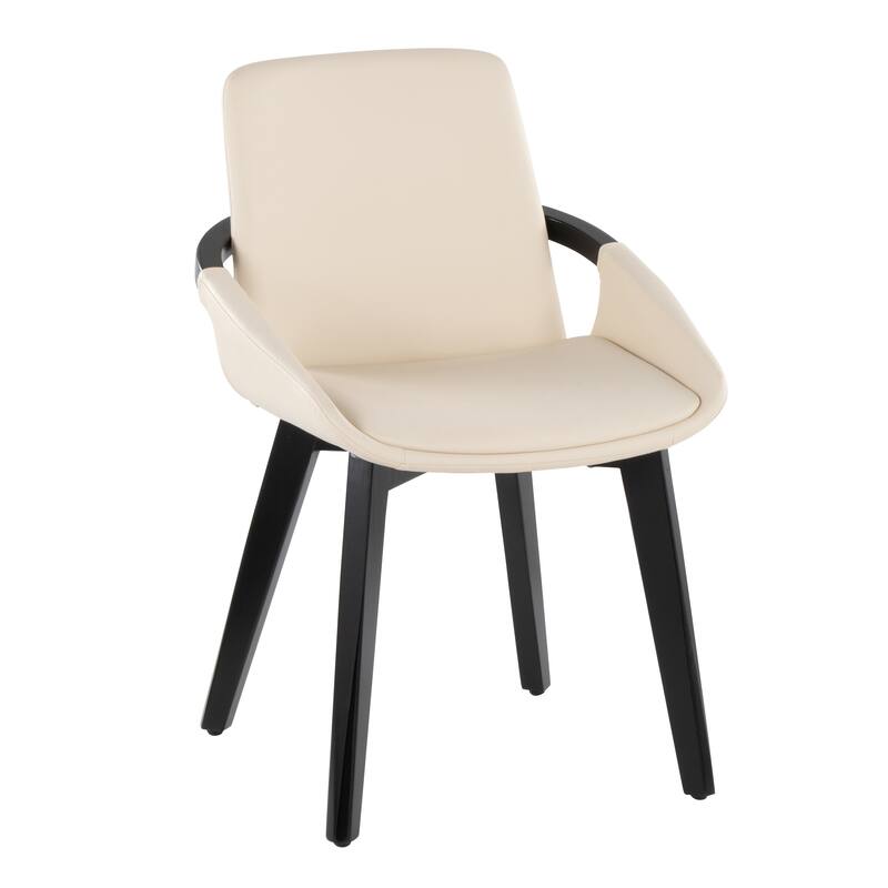Porch & Den Pugo Contemporary Chair with Black Finish