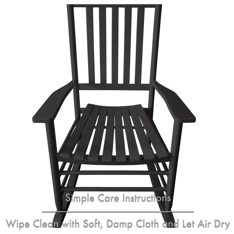 Havana Black Rocking Chair