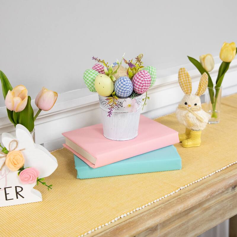 Easter Egg Spring Potted Floral Arrangement - 7"