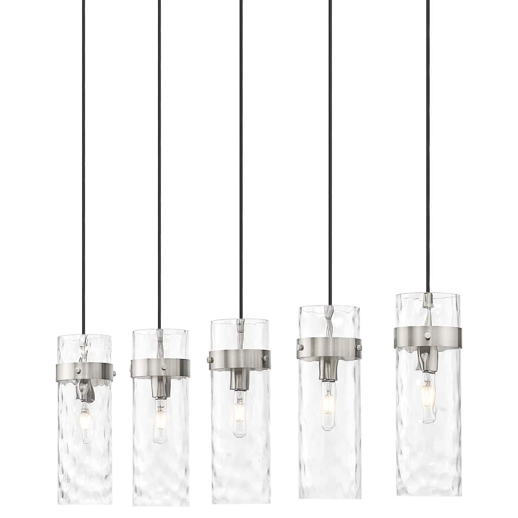 Z-Lite 7002P5-5L Fontaine 5 Light 44" Wide Linear Chandelier