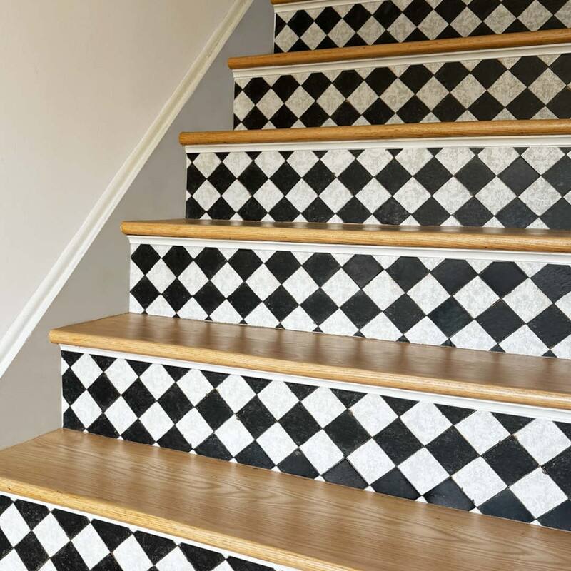 Vintage Check Textured Peel and Stick Wallpaper by Jeremiah Brent