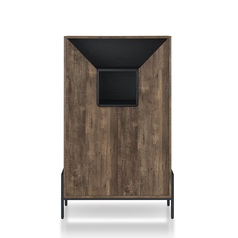 Cassini Rustic 8-shelf Shoe Cabinet by Carbon Loft
