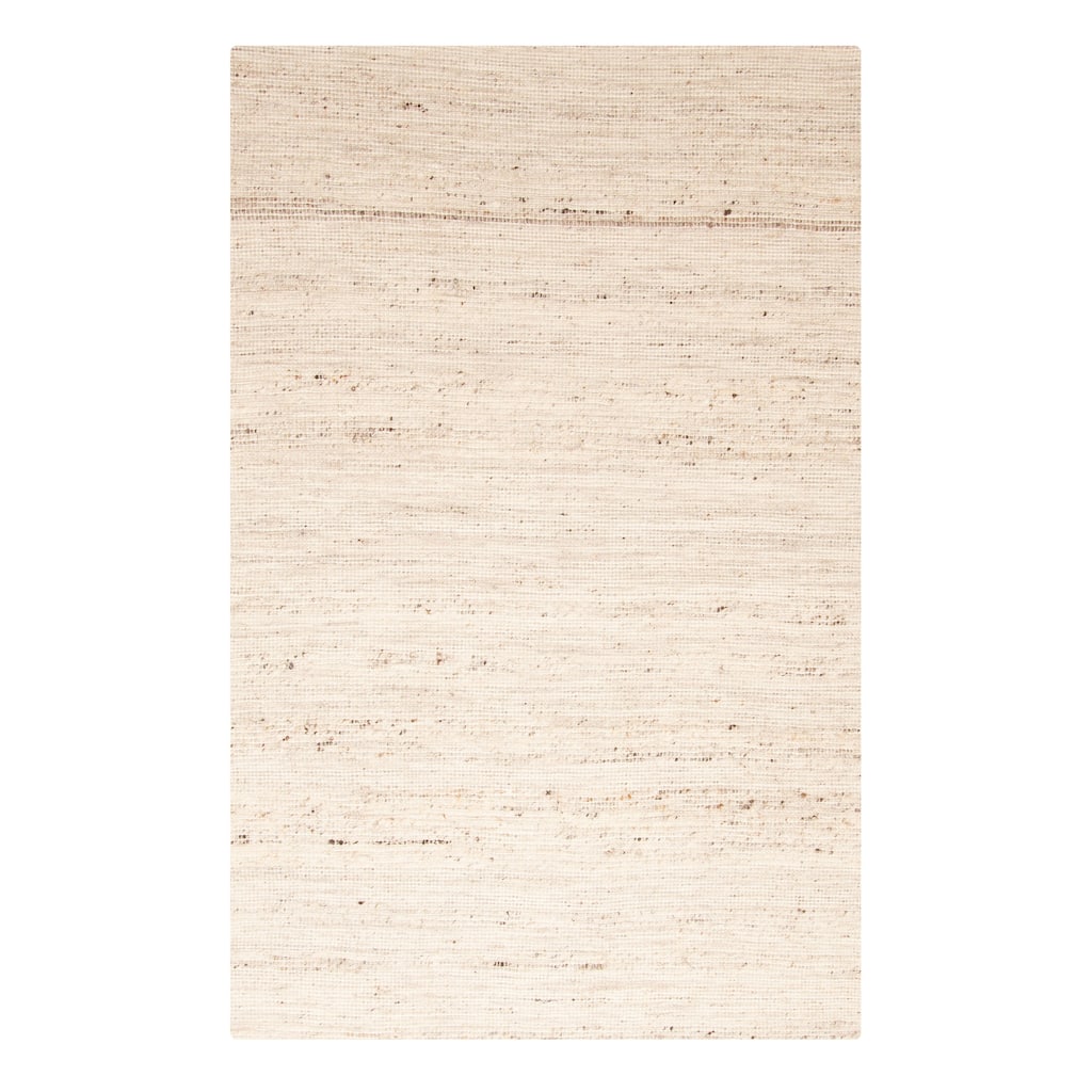 ECARPETGALLERY Braid weave Sienna Tan Wool Rug - 5'0 x 7'8