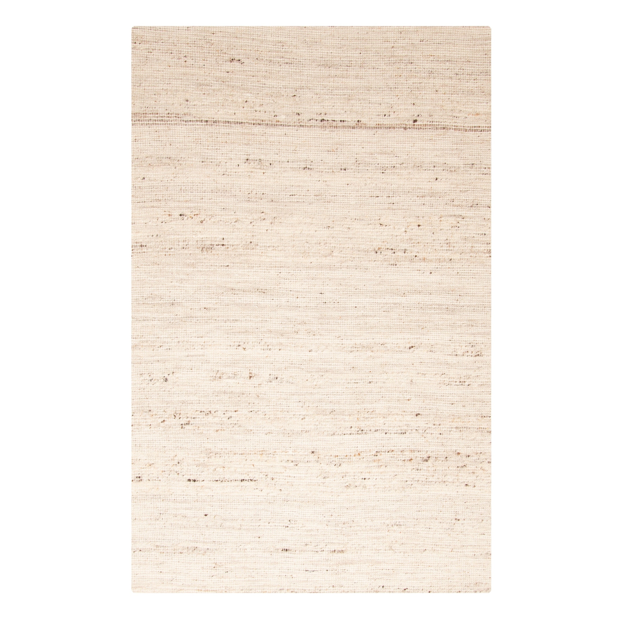 ECARPETGALLERY Braid weave Sienna Tan Wool Rug - 5'0 x 7'8