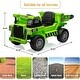 preview thumbnail 5 of 5, Ride On Car Truck w/Remote Control & Electric Dump Bed Green