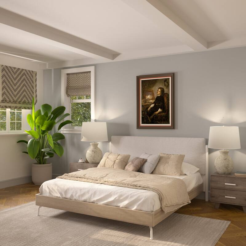 Acroma Askari Farmhouse 23" Ceramic Single Table Lamp - 1-light