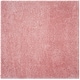 preview thumbnail 27 of 90, SAFAVIEH Polar Shag Bibi Glam Solid 3-inch Extra Thick Rug 5'1" Square - Light Pink - Square