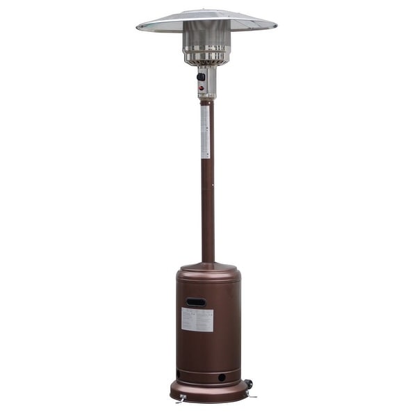 Garden Propane Standing LP Gas Steel Accessories Heater-Bronze