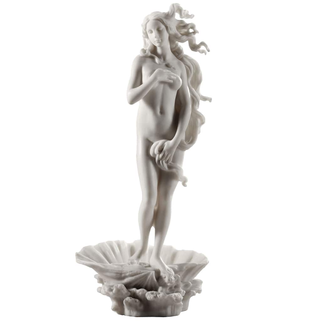 Veronese 11.4H The Birth Of Venus (Sandro Botticelli) Resin White