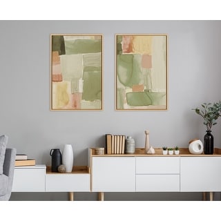Kate and Laurel Sylvie United2 Framed Canvas Art Set by Amy Lighthall ...