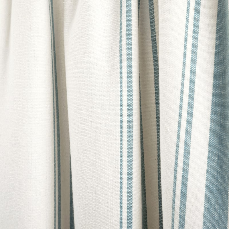 Lush Decor Farmhouse Stripe Yarn Dyed Recycled Cotton Valance Single