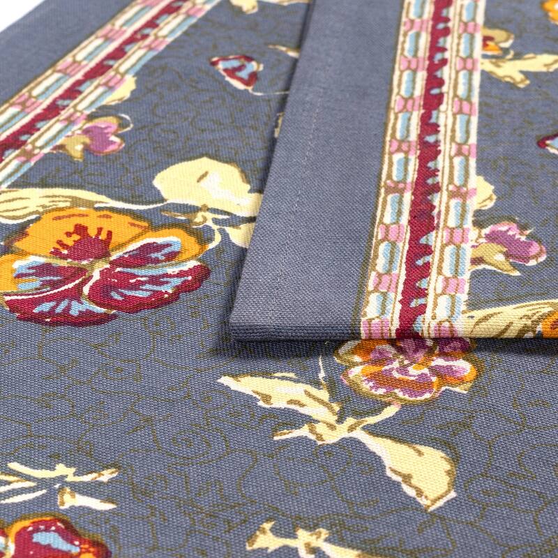 Couleur Nature Pansy Table Runner
