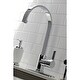 preview thumbnail 5 of 15, Kingston Brass Continental Single-Handle Kitchen Faucet with Brass Sprayer