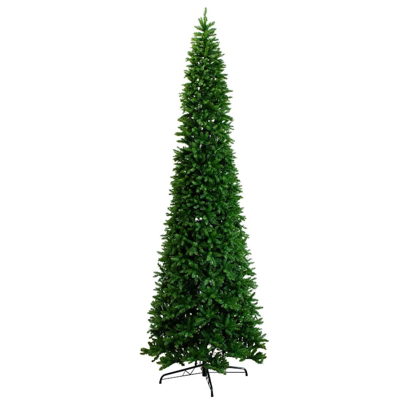 Pre-Lit Mountain Pine Artificial Christmas Tree - 14' - Warm White LED Lights