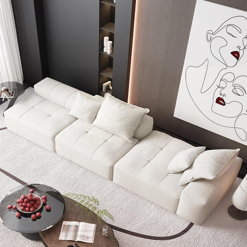 Comfortable Oversized Sectional Sofa with Multiple Functions and Stylish Design