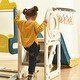 preview thumbnail 14 of 74, Freestanding Bus Toy with Slide and Swing - Indoor and Outdoor Playset for Toddlers with Basketball Hoop