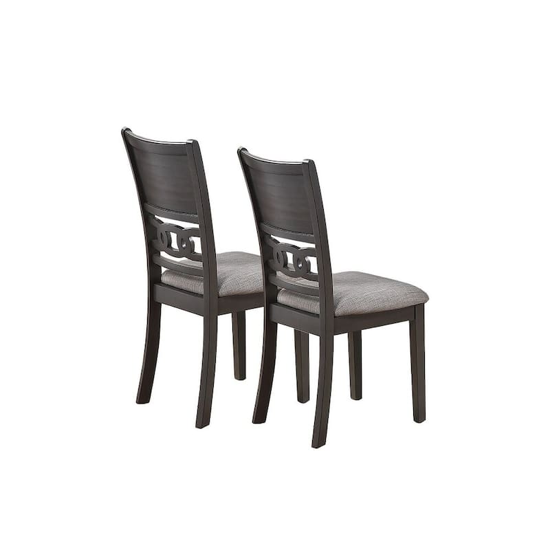Set of 2 Upholstered Dining Chairs