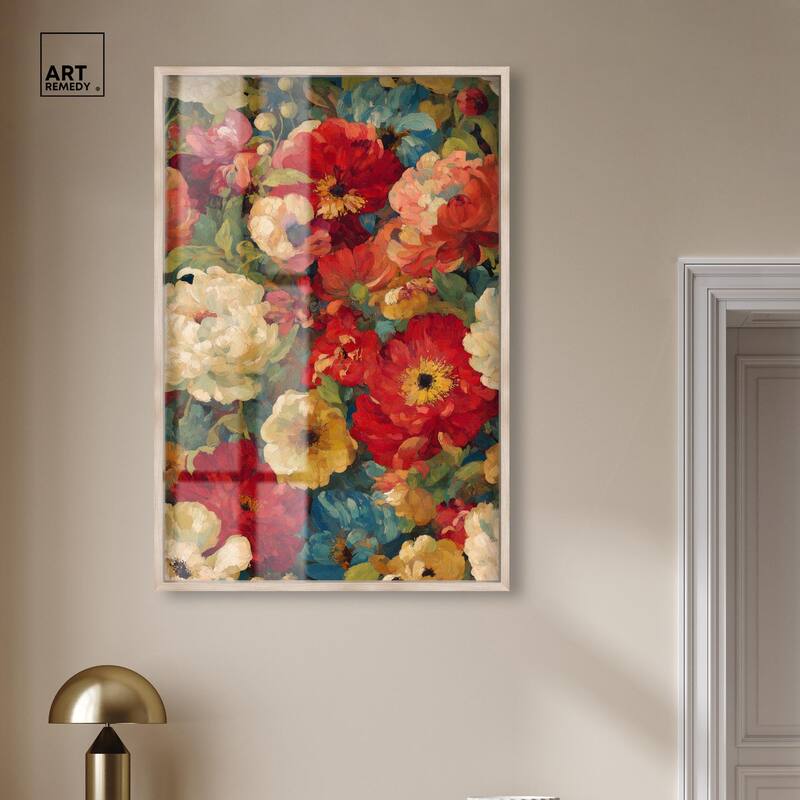 Garden Tapestries II Shadowbox by Art Remedy
