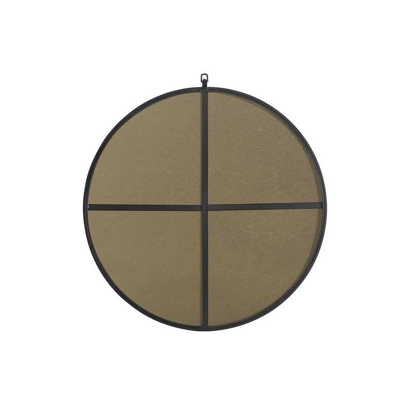 Carson Carrington Labbemala Metal Framed Round Wall Mirror