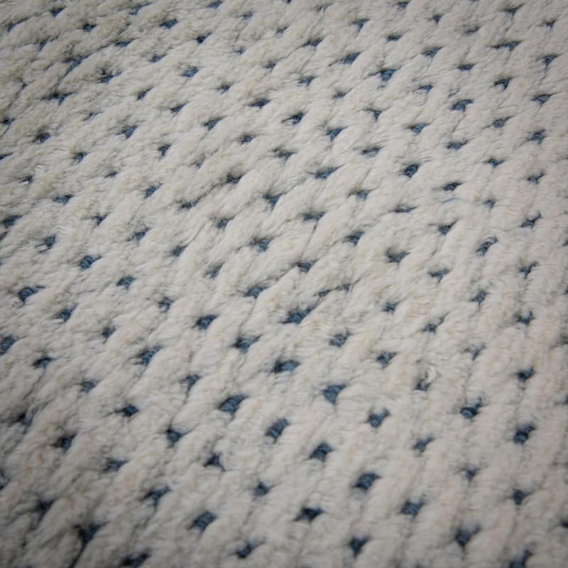 Alora Decor Haze Contemporary Basketweave Area Rug