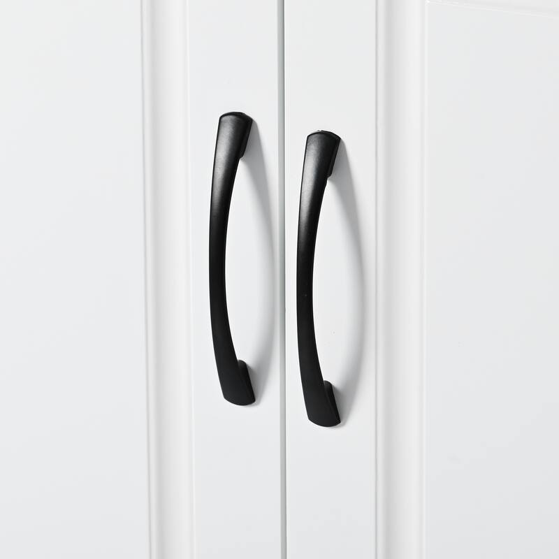 Modern Shoe Cabinet with Adjustable Shelves & Sturdy Top Surface, Ideal for Entryway Storage
