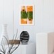 preview thumbnail 16 of 20, Oliver Gal 'Shiny Champagne' Drinks and Spirits Wall Art Framed Print Champagne - Green, Orange 10 x 15 - White
