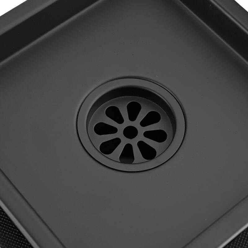 Topcraft 6-Inch Stainless Steel Square Floor Drain