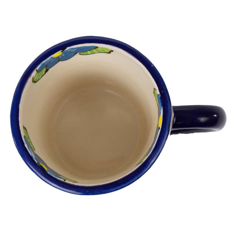 Encantada Mexican Handmade Pottery Set of 2 Mugs