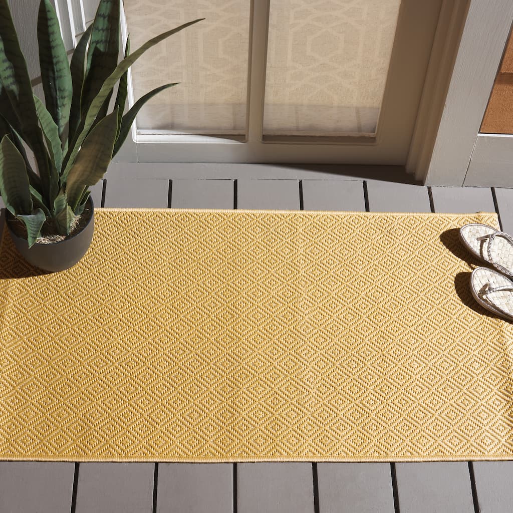 SAFAVIEH Courtyard Oivor Indoor/ Outdoor Waterproof Patio Backyard Rug