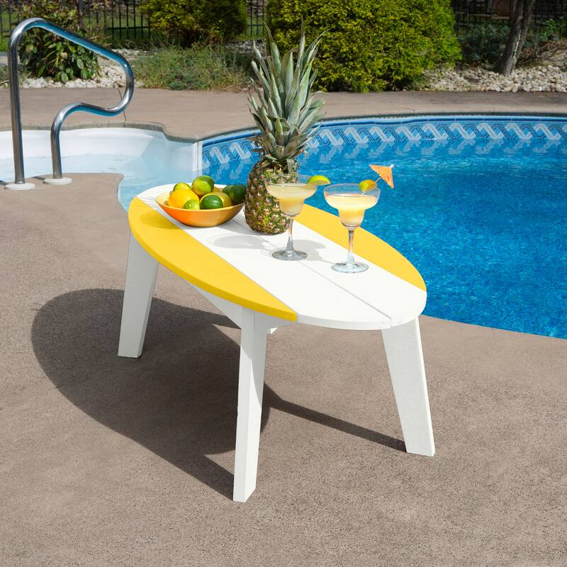Shoreline Surfboard Outdoor Coffee Table