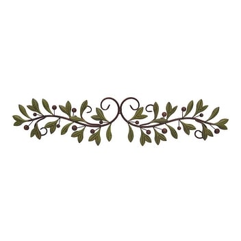 Shop Metal Olive Branch Over The Door Wall Decor 47 Inch Wide Door