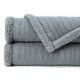 preview thumbnail 34 of 39, Chanasya Cable Knit Throw Blanket With Reversible Sherpa