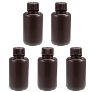 Plastic Reagent Bottle Sample Sealing Liquid Storage Container 5pcs ...