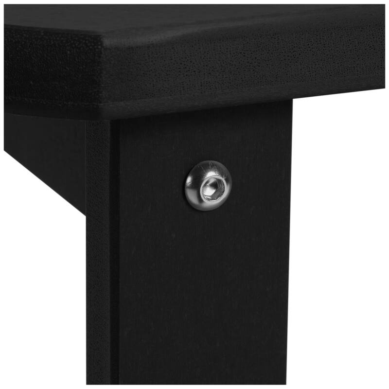 Brighton Outdoor Poly Two Shelf Side Table