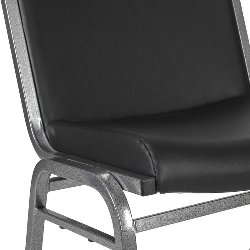 Big & Tall 1000 lb. Rated Fabric Stack Chair - 23.5"D x 24.25"W x 31.25"H