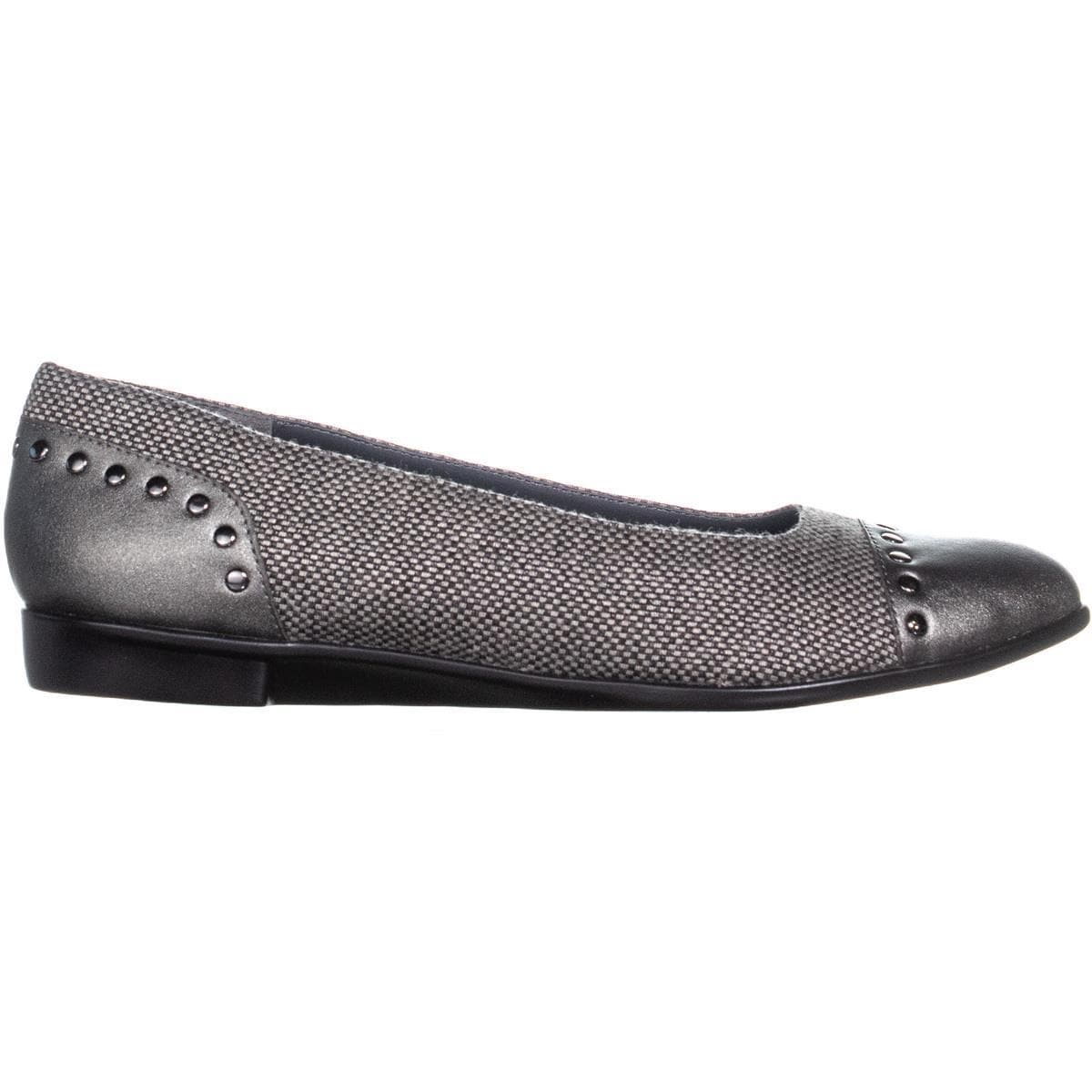 Aerosoles Know It All Two Tone Ballet Flats Silver Combo