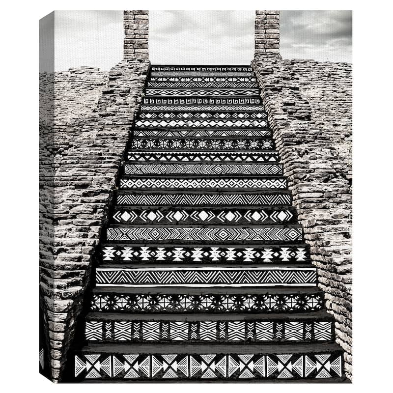 Global Climb by Belle Maison Canvas Art Print