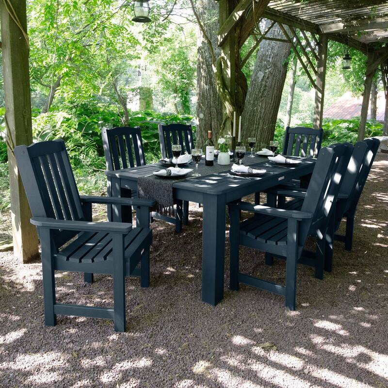 HIGHWOOD 7-Piece Outdoor Dining Set - 42" x 72" Table, Dining-height