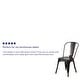 preview thumbnail 131 of 164, Metal Indoor/ Outdoor Stackable Bistro Chair (Set of 4)