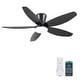 preview thumbnail 12 of 16, 36"/42"/48" Low Profile Ceiling Fan with ABS Blades 3 Color LED Light for Bedroom Living Room APP and Remote Control