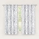 preview thumbnail 61 of 81, Tree Branch Grommet Window Curtain Panel 52"W X 54 "L - Grey