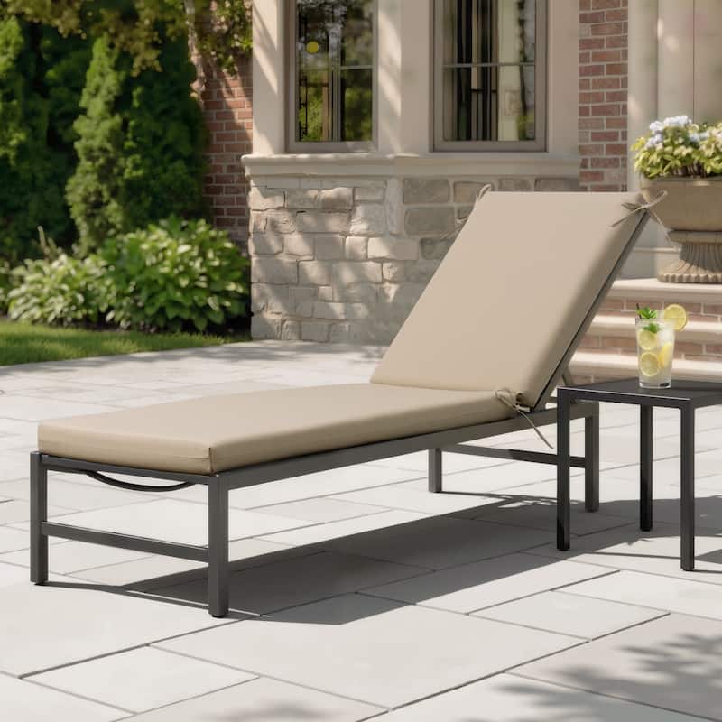 Outdoor Patio Chaise Lounge Chair Cushion