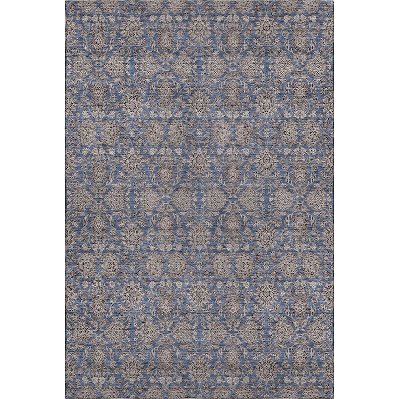 Premium Washable Super Soft Floral Borderless Mayfield Rug