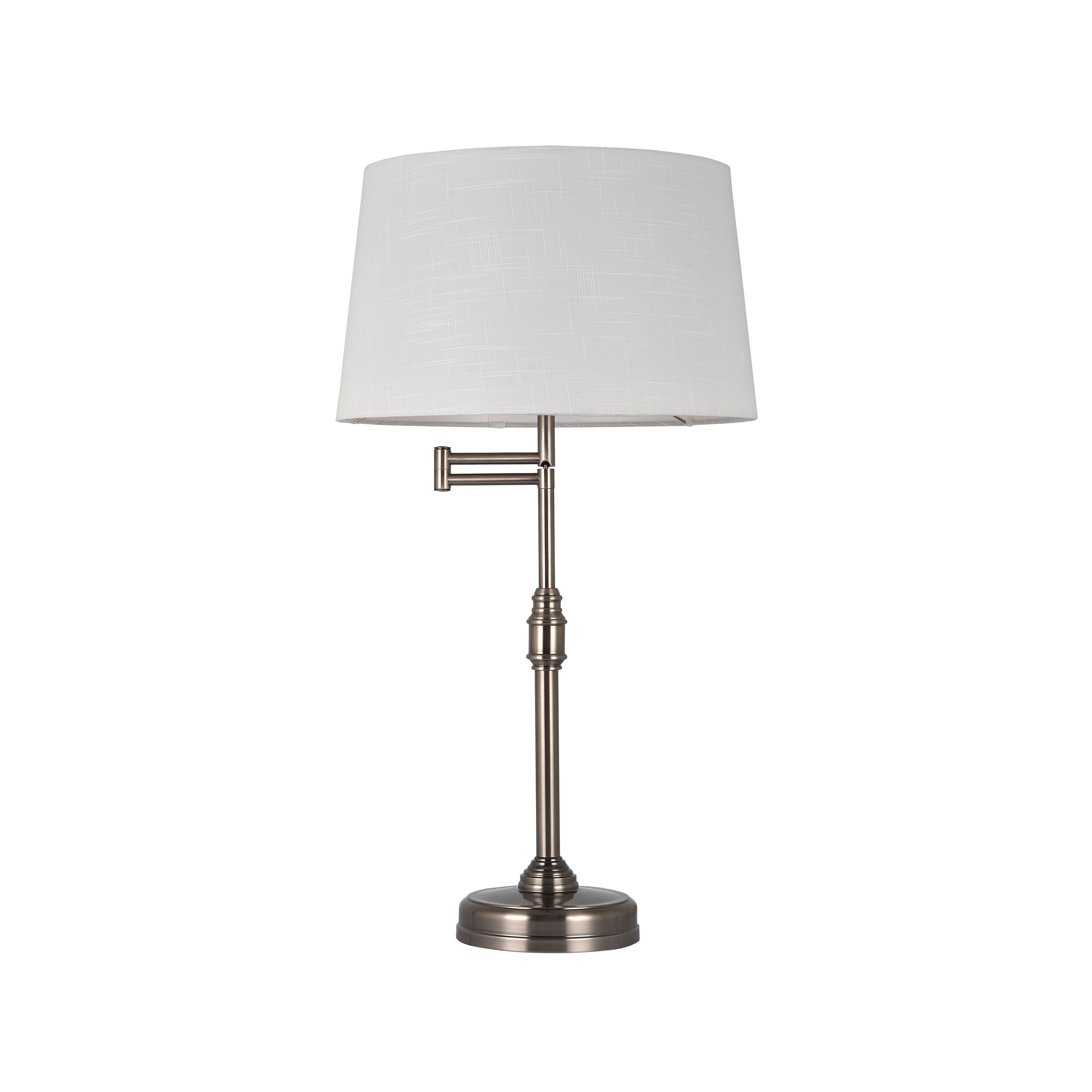 Antique pewter table lamps on sale