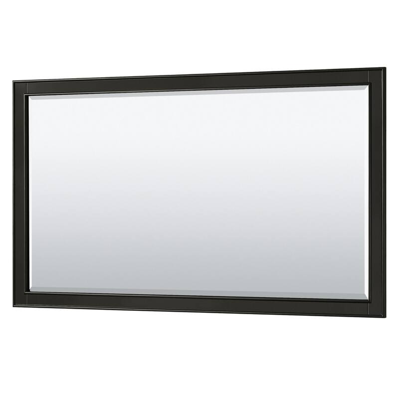 Wyndham Collection Deborah 59-1/4" Free Standing Double Wood Vanity