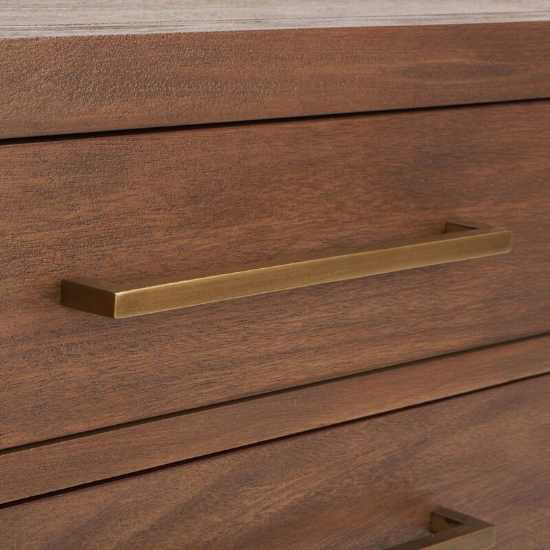 SAFAVIEH Couture Sija 3-Drawer Wood Nightstand