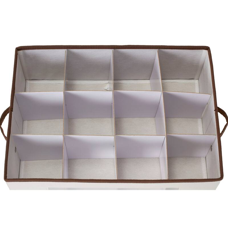 Household Essentials Mug and Tumbler Vision China Storage Box Chest