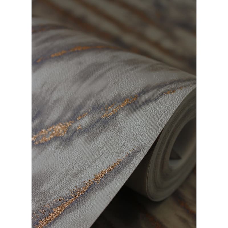 Fine Decor Arran Stone Swirling Stripe Wallpaper