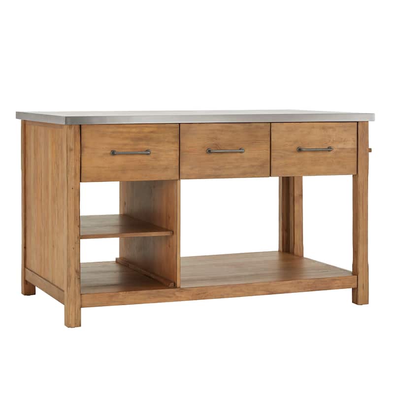 Tali Reclaimed Look Extendable Kitchen Island by iNSPIRE Q Classic