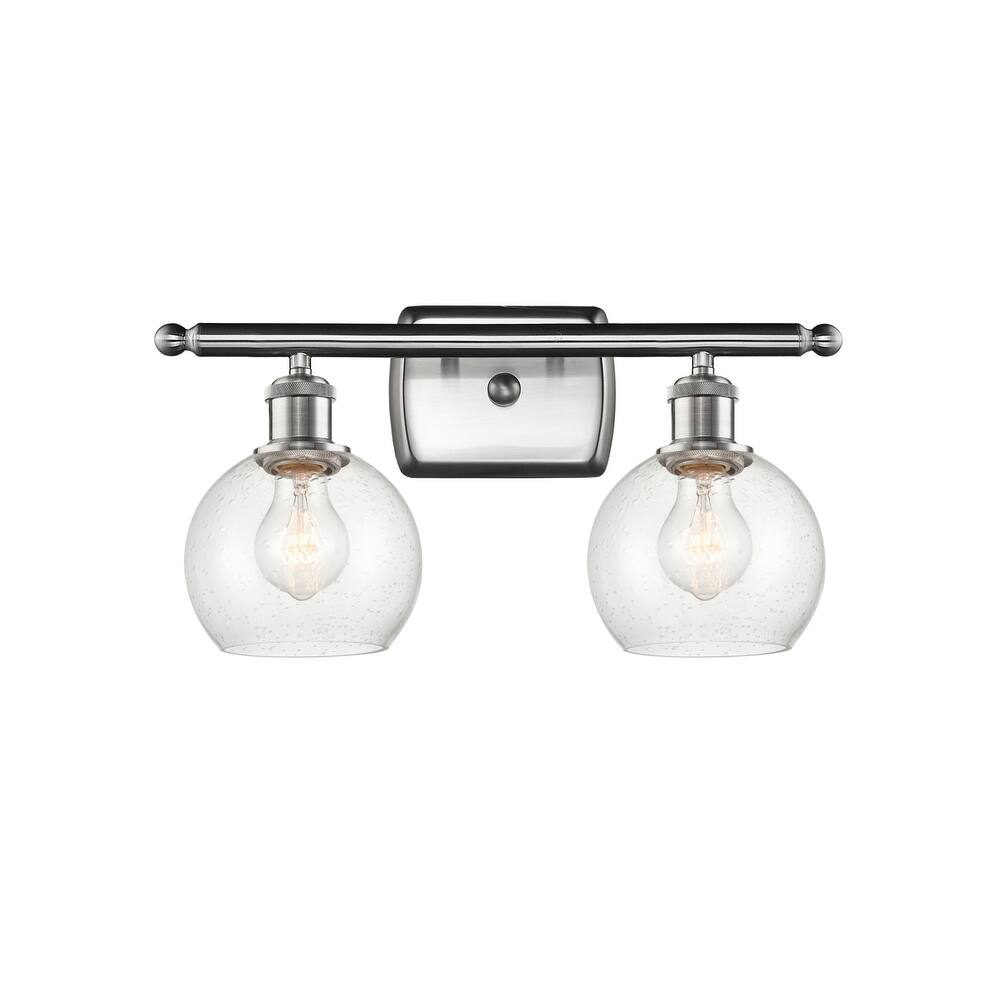 Innovations Lighting 516-2W-9-16 Athens Vanity Athens 2 Light 16" Wide